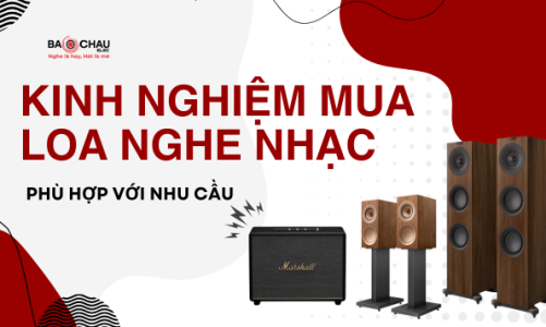 Kinh nghiệm mua loa nghe nhạc phù hợp với nhu cầu!